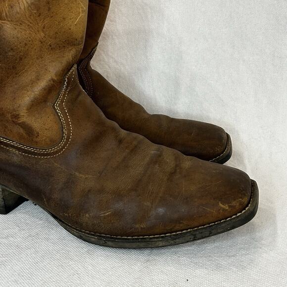 ARIAT Mens SIZE 13 D Western Cowboy Square Toe Boots Brown #10015288 - Picture 3 of 16